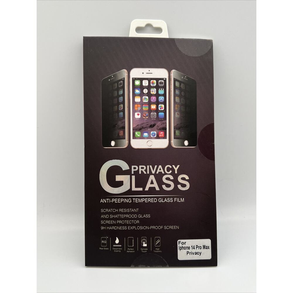 iPhone 14 Pro Max Privacy Tempered Glass